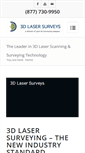 Mobile Screenshot of 3dlasersurveys.com